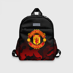 Детский рюкзак Манчестер Юнайтед камуфляж текстура