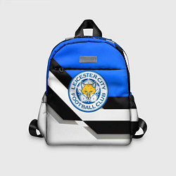 Детский рюкзак Лестер сити геометрия полосы