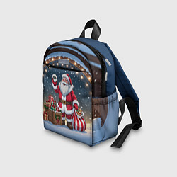 Детский рюкзак Санта с мешком подарков, цвет: 3D-принт — фото 2
