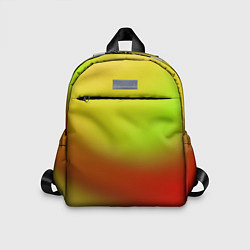 Детский рюкзак Color multicolored gradient, цвет: 3D-принт