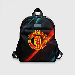 Детский рюкзак Манчестер Юнайтед абстракция