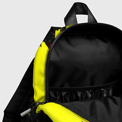 Детский рюкзак Borussia краски штрихи, цвет: 3D-принт — фото 2