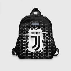 Детский рюкзак Juventus соты текстура краски, цвет: 3D-принт