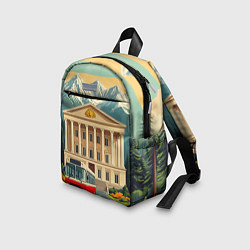Детский рюкзак Классика у подножия гор, цвет: 3D-принт — фото 2