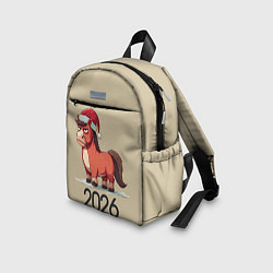 Детский рюкзак Забавная лошадка 2026, цвет: 3D-принт — фото 2