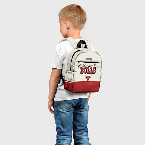 Детский рюкзак NBA Chicago Bulls vintage / 3D-принт – фото 5