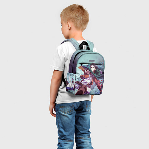 Детский рюкзак Атака Титанов / 3D-принт – фото 5