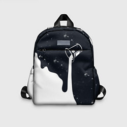 Детский рюкзак Черно-белый, цвет: 3D-принт