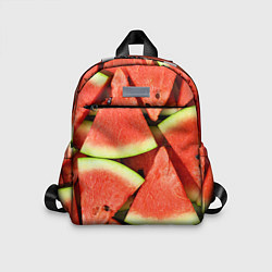 Детский рюкзак Дольки арбуза, цвет: 3D-принт