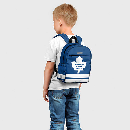 Детский рюкзак Toronto Maple Leafs / 3D-принт – фото 5