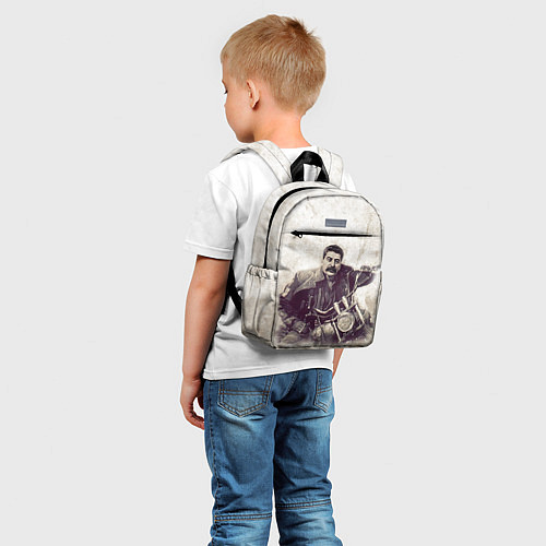 Детский рюкзак Сталин байкер / 3D-принт – фото 5