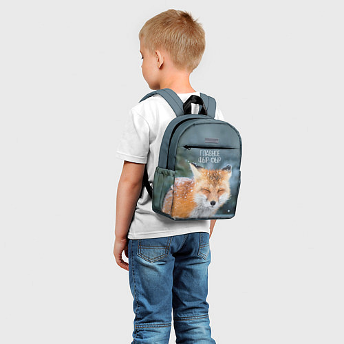 Детский рюкзак Лисичка фыр-фыр / 3D-принт – фото 5