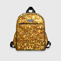 Детский рюкзак Золотое мерцание, цвет: 3D-принт