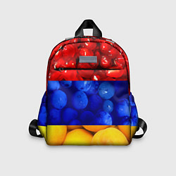 Детский рюкзак Флаг Армении, цвет: 3D-принт