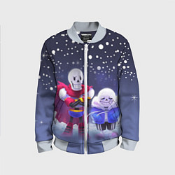 Детский бомбер Sans & Papyrus