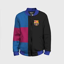 Детский бомбер Barcelona FC: Black style