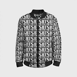 Детский бомбер BTS K-pop pattern