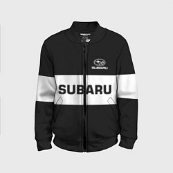 Детский бомбер Subaru: Black Sport