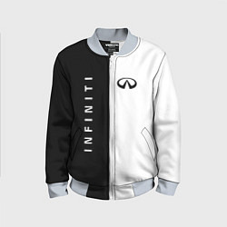 Детский бомбер Infiniti: Black & White