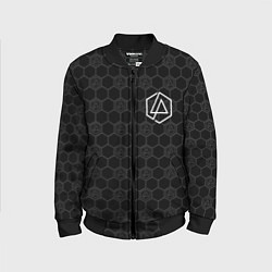 Бомбер детский Linkin Park: Black Carbon, цвет: 3D-черный