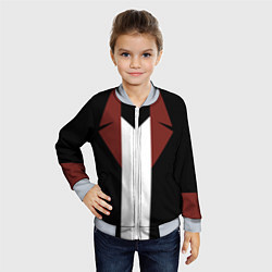 Бомбер детский DMC: Dante, цвет: 3D-серый — фото 2