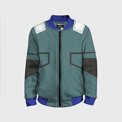 Бомбер детский MHA IZUKU MIDORIYA, цвет: 3D-синий