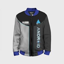 Бомбер детский Detroit: Android RK900, цвет: 3D-синий