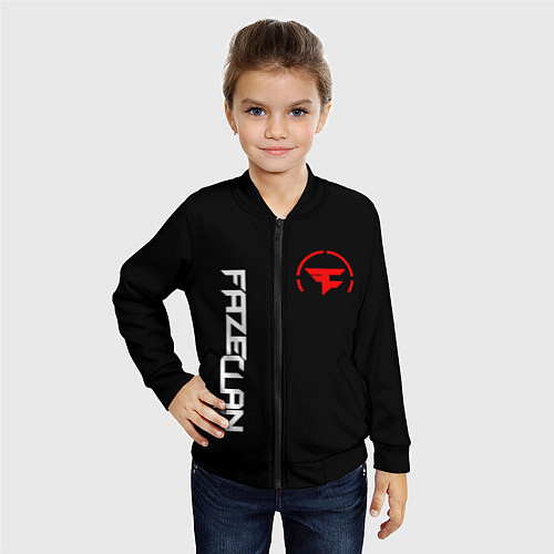 Детский бомбер FaZe Clan: E-Sports / 3D-Черный – фото 4