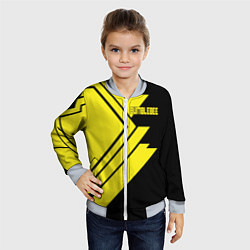 Бомбер детский BUMBLEBEE, цвет: 3D-серый — фото 2