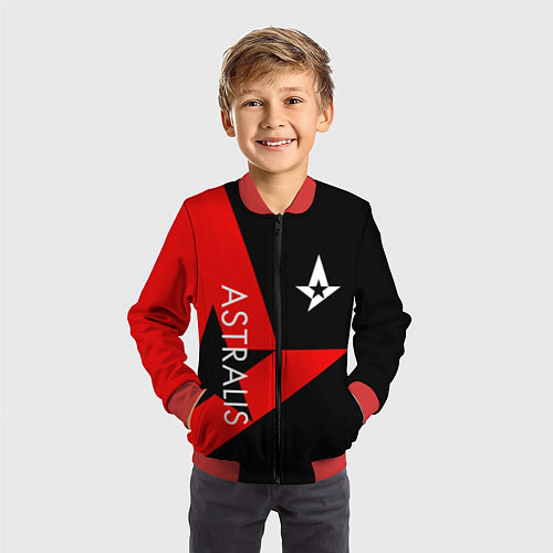Детский бомбер Astralis: Cybergaming / 3D-Красный – фото 3