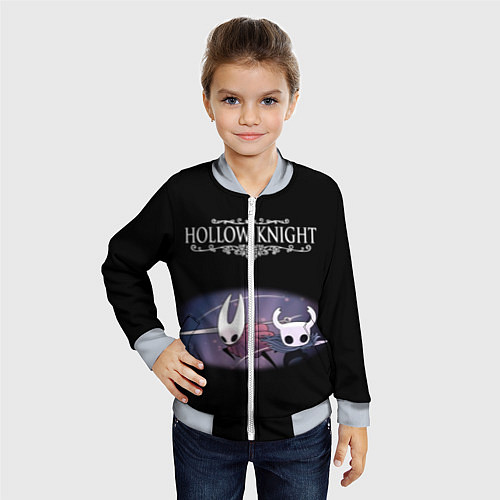 Детский бомбер Hollow Knight / 3D-Серый – фото 4