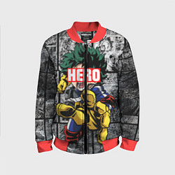 Бомбер детский Deku Плашка переносная, цвет: 3D-красный