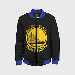 Бомбер детский GOLDEN STATE WARRIORS, цвет: 3D-синий