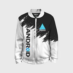 Бомбер детский DETROIT BECOME HUMAN, цвет: 3D-белый