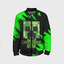 Бомбер детский MINECRAFT CREEPER, цвет: 3D-черный