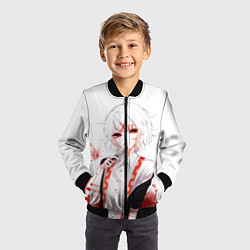 Бомбер детский Сузуя Джузо, цвет: 3D-черный — фото 2