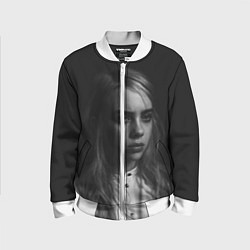 Бомбер детский BILLIE EILISH, цвет: 3D-белый