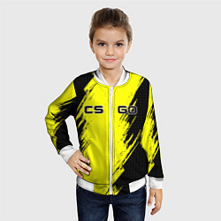 Бомбер детский Counter Strike, цвет: 3D-белый — фото 2