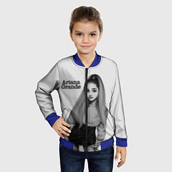 Бомбер детский Ariana Grande Ариана Гранде, цвет: 3D-синий — фото 2