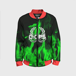 Бомбер детский C-OPSCRITICAL OPS, цвет: 3D-красный