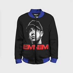 Бомбер детский Eminem, цвет: 3D-синий