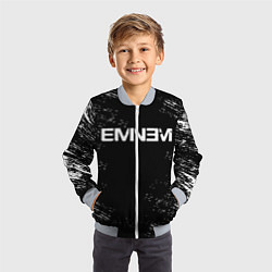 Бомбер детский EMINEM, цвет: 3D-серый — фото 2