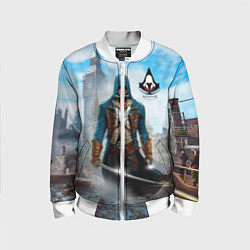 Бомбер детский Assasin's creed, цвет: 3D-белый