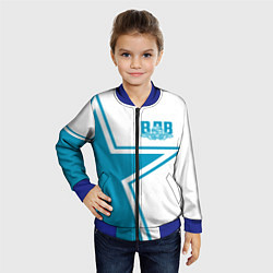 Бомбер детский ВДВ, цвет: 3D-синий — фото 2