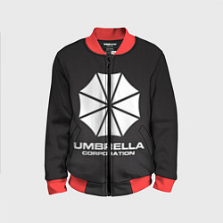 Бомбер детский Umbrella Corporation, цвет: 3D-красный