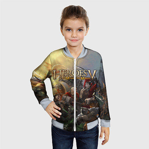 Детский бомбер Heroes of Might and Magic / 3D-Серый – фото 4