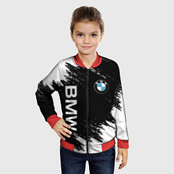 Бомбер детский BMW, цвет: 3D-красный — фото 2
