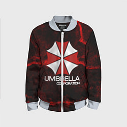 Бомбер детский UMBRELLA CORP, цвет: 3D-серый