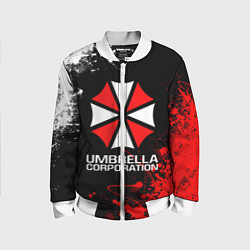 Бомбер детский UMBRELLA CORPORATION, цвет: 3D-белый