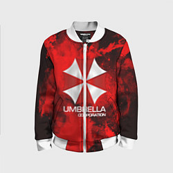 Бомбер детский UMBRELLA CORP, цвет: 3D-белый